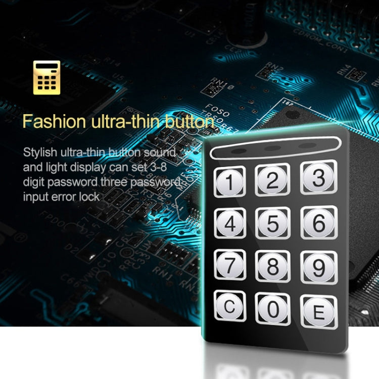 17E Home Mini Electronic Security Lock Box Wall Cabinet Safety Box with Coin-operated Function 17E Home Mini Electronic Security Lock Box Wall Cabinet Safety Box with Coin-operated Function